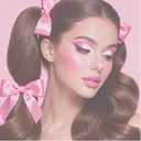 Editorial makeup look