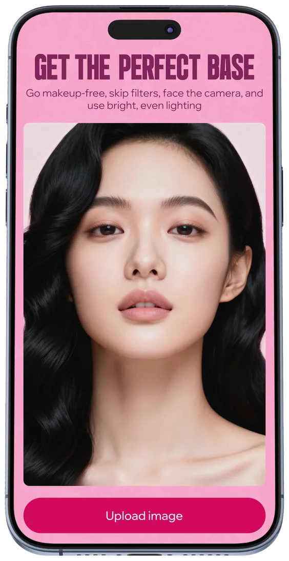 Makeup look preview